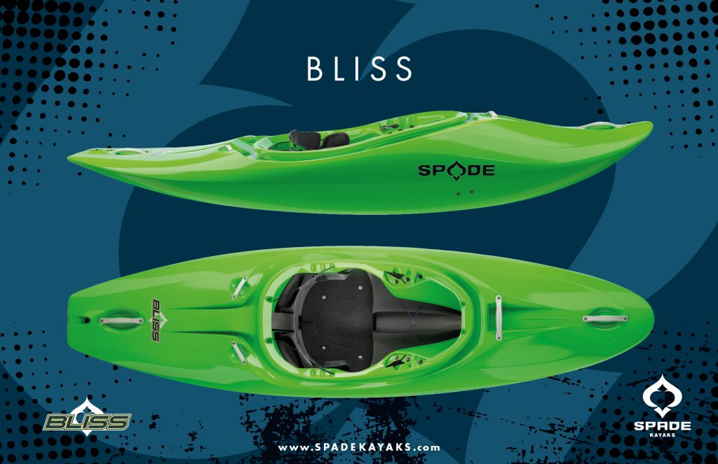 SPADE Kayaks Bliss 2021, the new play the river machine