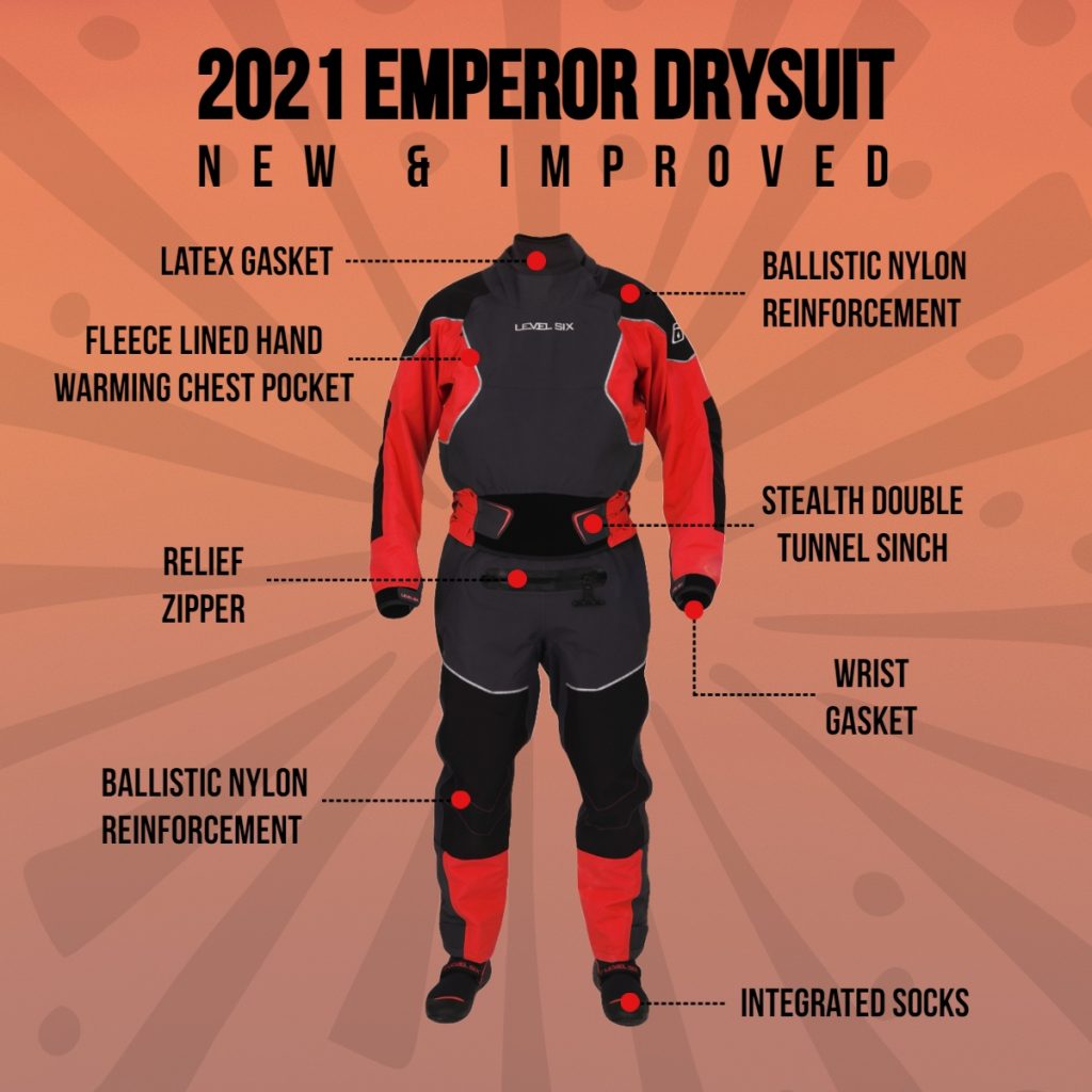 2021 Emperor Drysuit Level Six