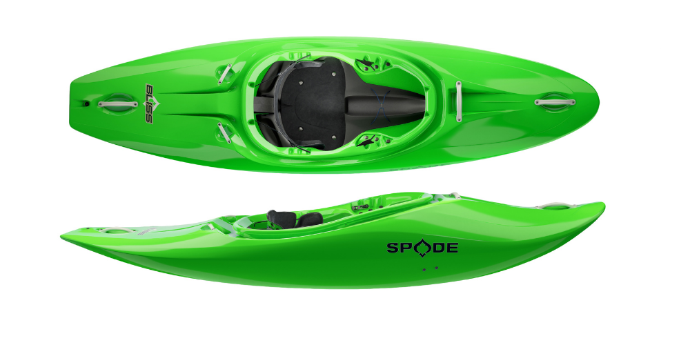 bliss by spade kayaks half slice boat