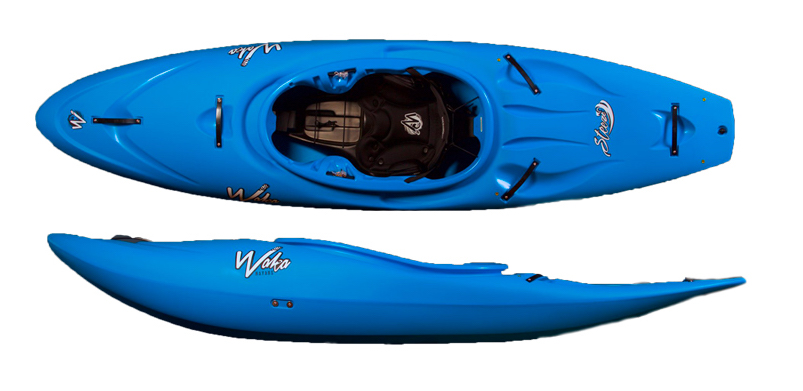 steeze waka kayaks half slice creeker boat