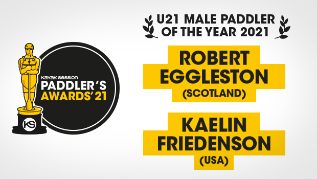  2021 Paddlers Awards Winners – Tied Robert Eggleston, Scotland & Kaelin Friedenson, Usa (U21 Men)