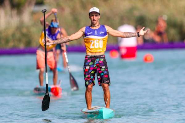  News: Triple Gold for Garioud at SUP World Cup