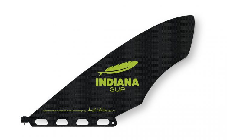  NEW @ Paddle Sports Show 2022 – INDIANA – 8.5″ HYPERFLOW Carbon race fin