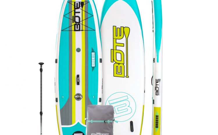  NEW @ Paddle Sports Show 2022 – BOTE, AERO BREEZE INFLATABLE PADDLEBOARD