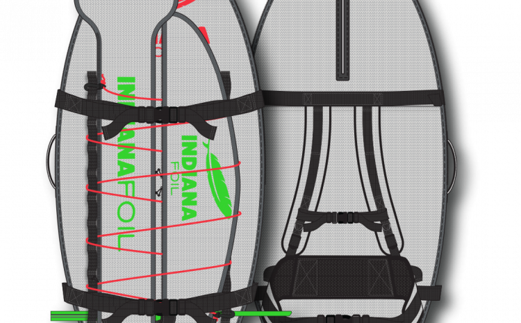  Titre: NEW @ Paddle Sports Show 2022 – INDIANA – Pumpfoil Backpack 4’0