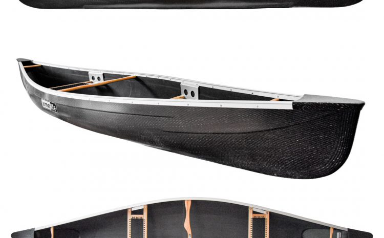  NEW @ Paddle Sports Show 2022 – Armerlite Canoes, Brooks 13, aluminium gunnel, 2 cord seats